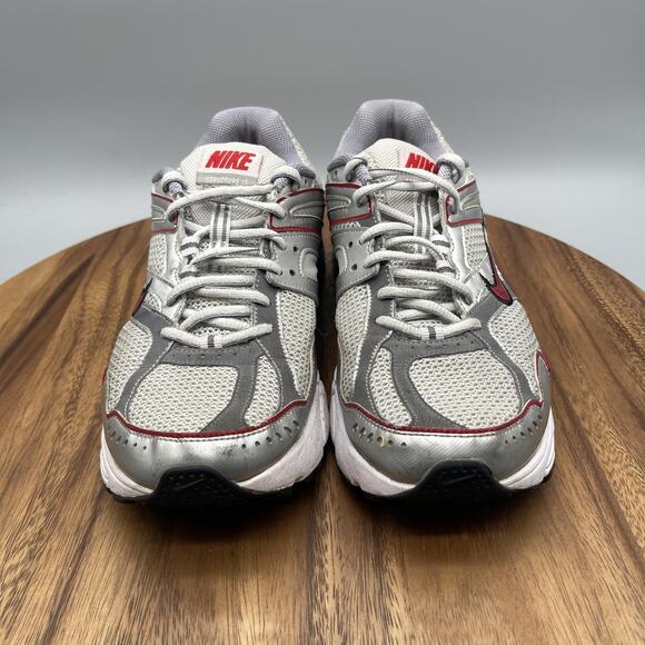 Nike Zoom Structure 13 Shoes Womens Size 9.5 Silver Running Comfort Gym Sneakers - Picture 2 of 8